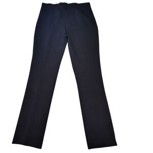 Chico's Navy Blue Stretch Pull-On Straight Leg Mid-rise Pants Size XS/2.........